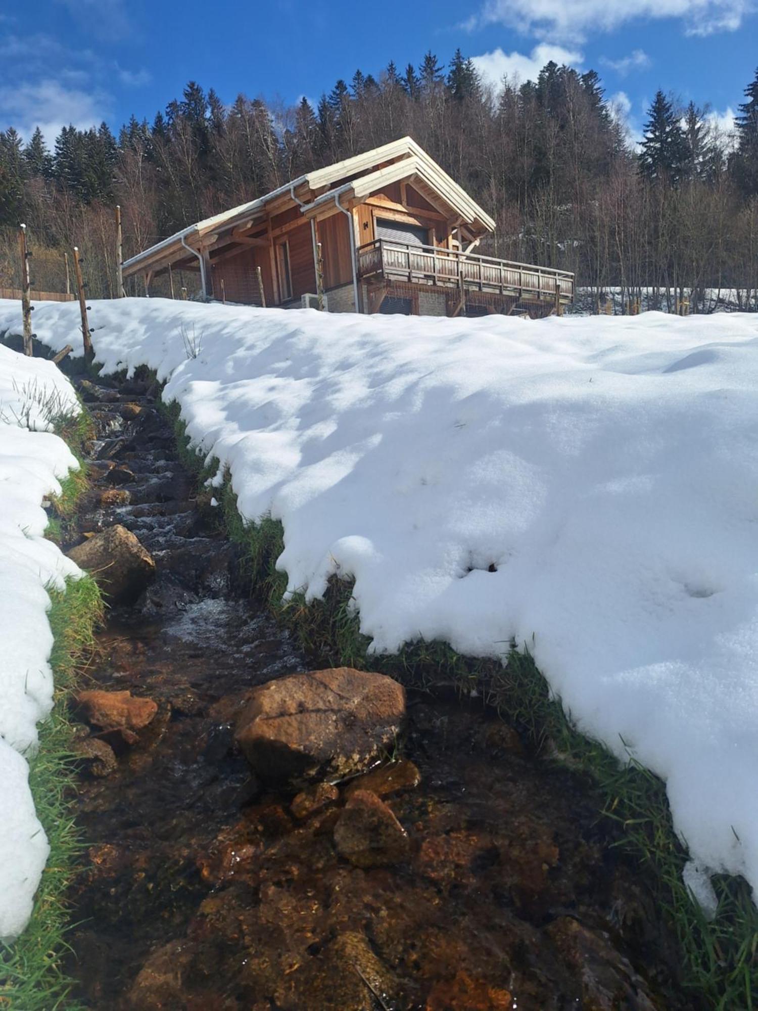 ג'רארדמר Chalet L'Appel De La Foret מראה חיצוני תמונה